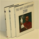 Lot of Tiger Woods Major Championship Annuals - Masters, PGA, US Open, and OPEN