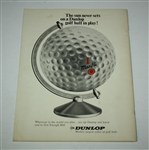 Billy Casper Signed Alcan Golfer of The Year Championship 1969 Program JSA COA