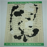 1962  Colonial National Invitational Golf Tournament Program-Hogan/Snead Program