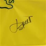 Jordan Spieth Signed Masters Undated Embroidered Flag JSA COA