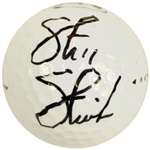 Steve Stricker Signed Golf Ball JSA COA