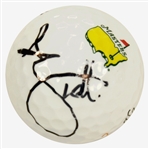 Adam Scott Signed Masters Logo Golf Ball JSA COA