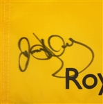 Rory McIlroy Signed 2014 OPEN Championship Royal Liverpool Flag JSA #M35507