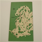 1975 Masters Spec Guide Signed by Jack Nicklaus-13th Career Major Win- JSA COA