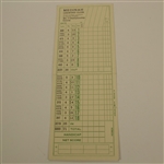 1939 Western Open Program with Pairing Sheet and Scorecard -Byron  Nelson Win 