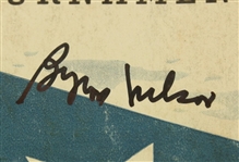 1941 First Tam O'Shanter All American  Program Signed by Winner Byron Nelson JSA COA
