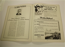 1941 First Tam O'Shanter All American  Program Signed by Winner Byron Nelson JSA COA