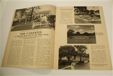 1942 Tam O'Shanter Program Signed by Winner Byron Nelson JSA COA