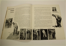 1945 Philadelphia Inquirer Invit.l Program Signed by Byron Nelson-7th of 11 Cons. Wins
