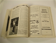 1945 PGA Championship Program Signed by Champ Byron Nelson -8th of 11 Straight Wins