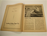 1946 New Orleans Open Program Signed by Winner Byron Nelson JSA COA