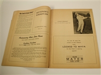 1946 New Orleans Open Program Signed by Winner Byron Nelson JSA COA