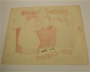 'The Caddy' Lobby card Signed by Julius Boros JSA COA
