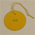 1959 Open Championship Competitor Badge - Muirfield - #188 Gary Player Winner