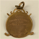 1930 Carnoustie Club Champions Gold Stamped On Verso Of Medal - Runner-Up