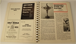 1953 PGA Championship Program@ Birmingham CC - Walter Burkemo Winner-Media Edition