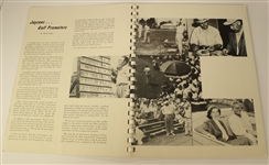 1954 PGA Championship Program at Keller GC with Chick Harbert Signed 3x5 JSA COA