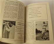 1949 PGA Championship Program at Hermitage CC with Sam Snead Signed 3x5 JSA COA 