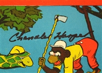 1950 PGA Championship Program at Scioto CC Signed by Winner Chandler Harper JSA COA