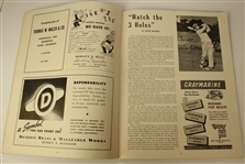 1947 PGA Championship Program at Plum Hollow CC Detroit, MI - Jim Ferrier Winner