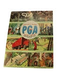 1960 PGA Championship Program with Winner Jay Hebert & Byron Nelson Signed 3 x 5 at Firestone CC JSA COA