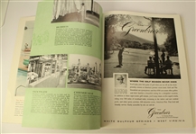 1960 PGA Championship Program with Winner Jay Hebert & Byron Nelson Signed 3 x 5 at Firestone CC JSA COA