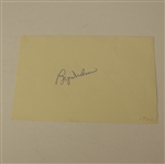 1960 PGA Championship Program with Winner Jay Hebert & Byron Nelson Signed 3 x 5 at Firestone CC JSA COA
