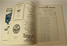 1967 US Amateur Championship Program Signed by Bob Dickson - Broadmoor GC JSA COA