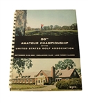 1956 US Amateur Championship Program at Knollwood Club - Harvie Ward Winner