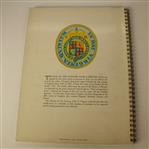 1955 US Amateur Championship Program with Harvie Ward Cut - Country Club of Virginia JSA COA