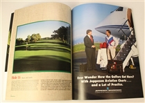 1990 US Amateur Championship Program Signed by Phil Mickelson - Cherry Hills JSA COA