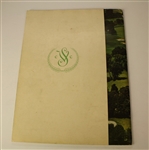 1951 US Amateur Championship Program at Saucon Valley CC Signed by Billy Maxwell JSA COA