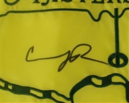 Condoleezza Rice Signed Masters Undated Embroidered Flag JSA COA