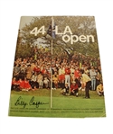 1970 LA Open Tournament Program Signed by Billy Casper JSA COA