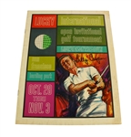 1968 Lucky International Open Program Signed by Billy Casper JSA COA