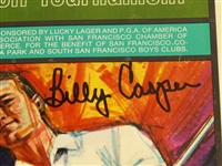 1968 Lucky International Open Program Signed by Billy Casper JSA COA