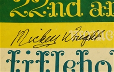 1961 Women's Titleholder Championship Program Signed by Mickey Wright JSA COA