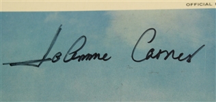 1962 US Women's Amateur Championship Program Signed by Joanne Carner JSA COA