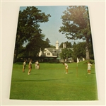 1962 US Women's Amateur Championship Program Signed by Joanne Carner JSA COA