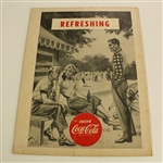 1955 LA Open Tournament Program Signed by Gene Littler JSA COA
