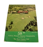 1958 Womens US Amateur Championship Program