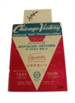 1944 Chicago Victory National Golf Championship Program with Jug McSpaden Signed Cut JSA COA