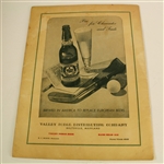 1947 National Capital Open Tournament Program - Mutli-Signed Snead, Mangrum, etc. JSA COA