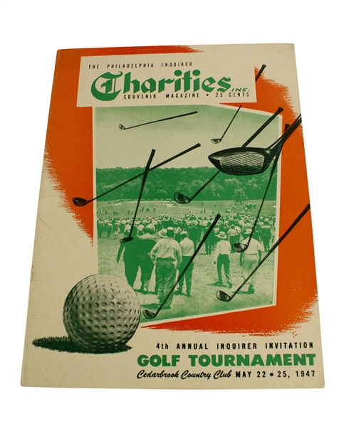 1947 Philadelphia Inquirer 4th Annual Invitational Open Tournament - Bobby Locke Winner