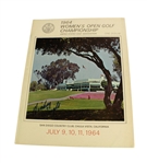 1964 Womens US Open Program Signed by Mickey Wright JSA COA