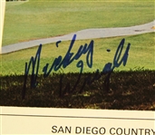 1964 Women's US Open Program Signed by Mickey Wright JSA COA