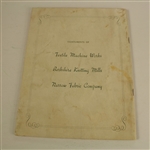 1948 Reading Pennsylvania $15,000 Open Tournament Program - Ben Hogan Winner