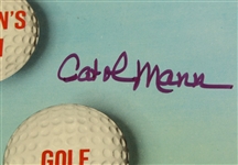 1965 Women's US Open Championship Program Signed by Carol Mann JSA COA