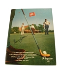 1953 US Amateur Program Signed by Gene Littler JSA COA