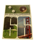 1966 US Open Championship Program Signed by Billy Casper JSA COA